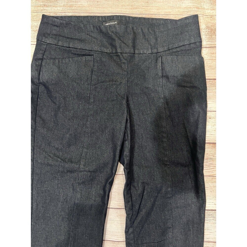 Lord & Taylor black pull on Stretch jeans size 10 - Picture 2 of 6